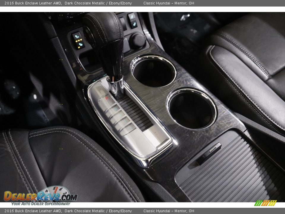 2016 Buick Enclave Leather AWD Dark Chocolate Metallic / Ebony/Ebony Photo #14