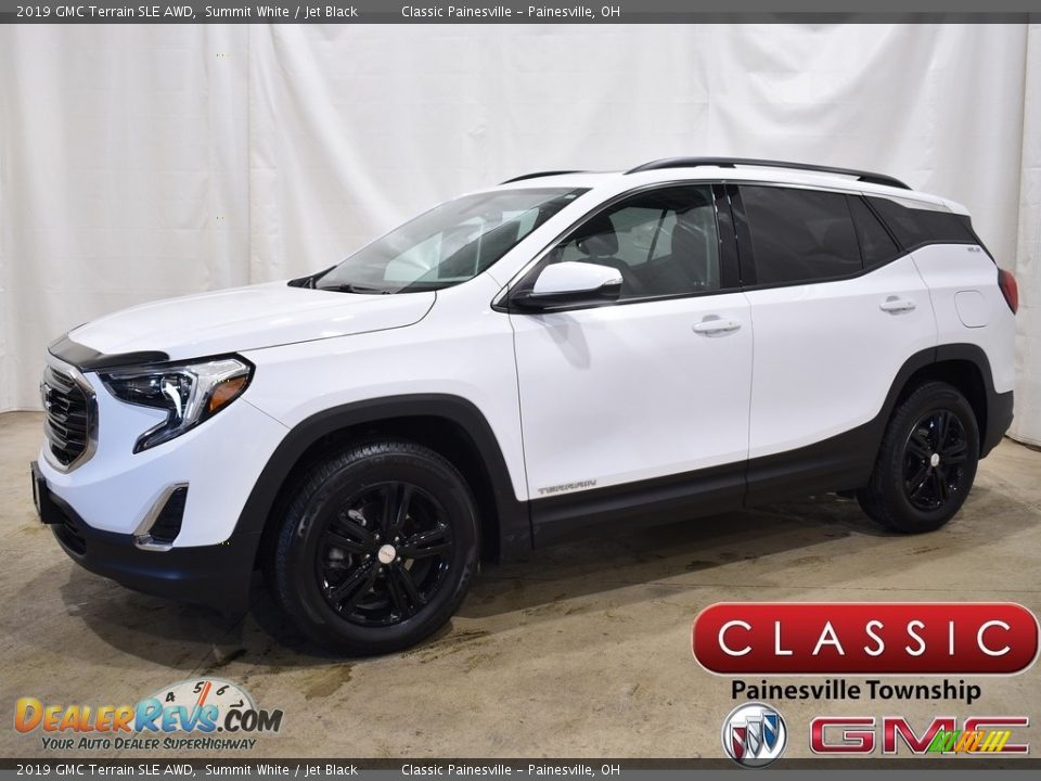 2019 GMC Terrain SLE AWD Summit White / Jet Black Photo #1