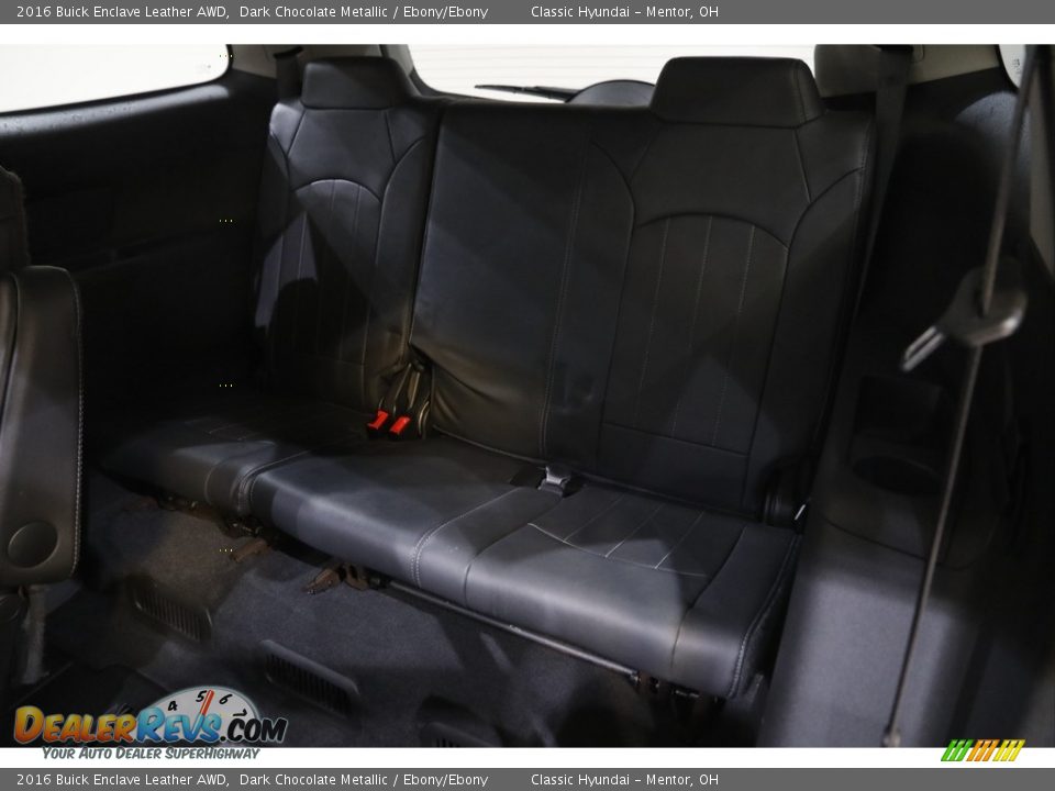 2016 Buick Enclave Leather AWD Dark Chocolate Metallic / Ebony/Ebony Photo #18