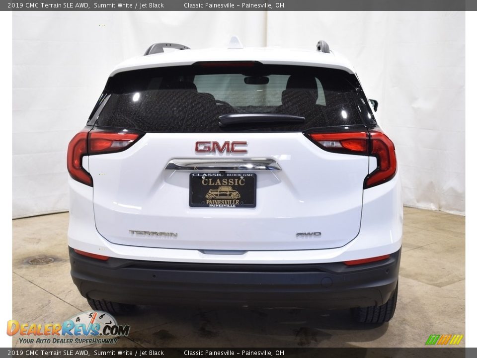 2019 GMC Terrain SLE AWD Summit White / Jet Black Photo #3