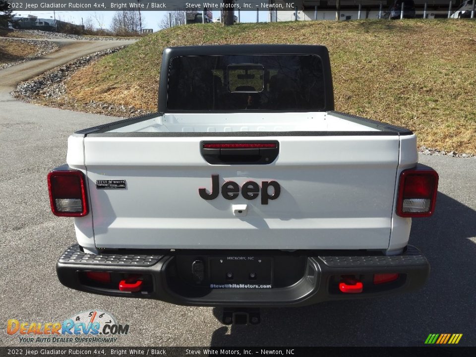 2022 Jeep Gladiator Rubicon 4x4 Bright White / Black Photo #7