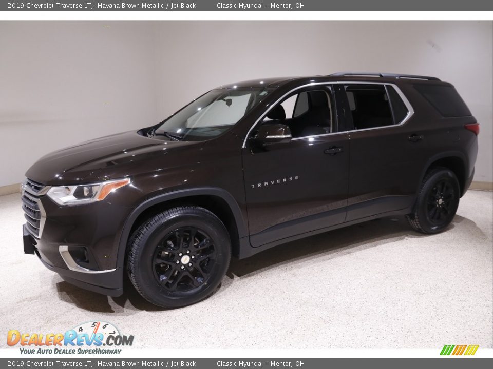 2019 Chevrolet Traverse LT Havana Brown Metallic / Jet Black Photo #3