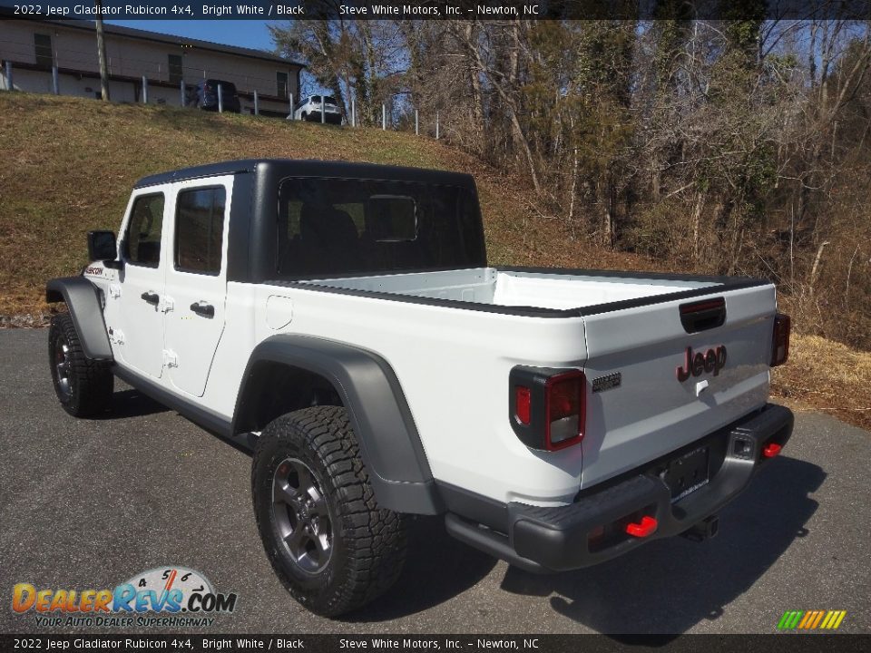 2022 Jeep Gladiator Rubicon 4x4 Bright White / Black Photo #9