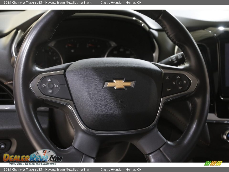 2019 Chevrolet Traverse LT Havana Brown Metallic / Jet Black Photo #7