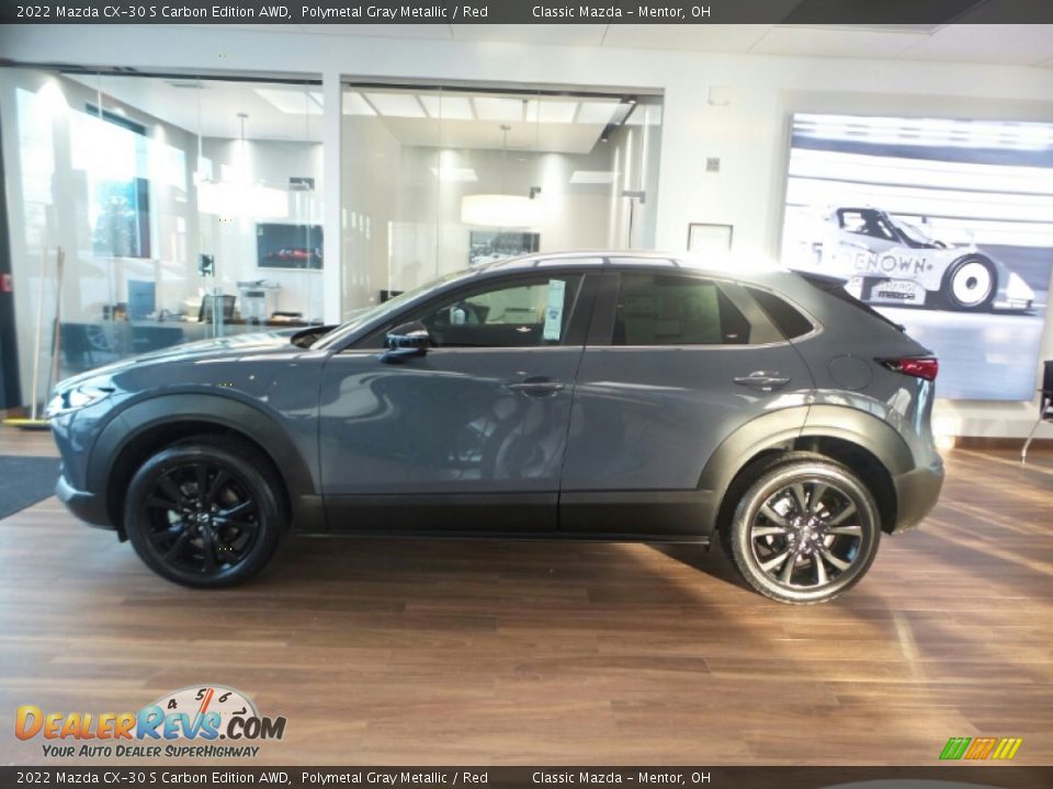 Polymetal Gray Metallic 2022 Mazda CX-30 S Carbon Edition AWD Photo #6