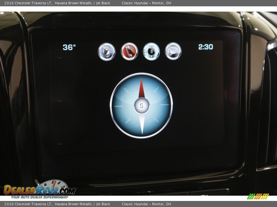 2019 Chevrolet Traverse LT Havana Brown Metallic / Jet Black Photo #12
