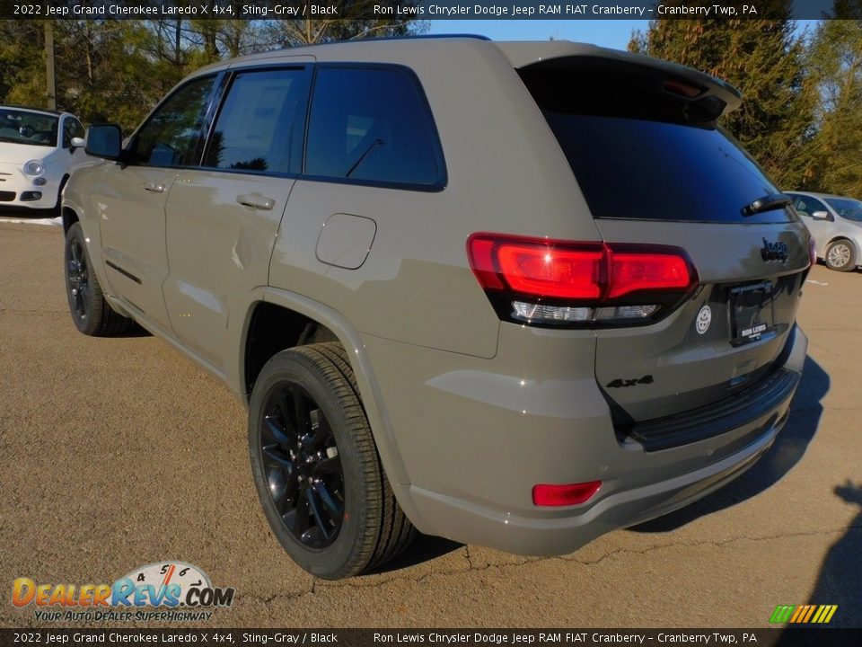 2022 Jeep Grand Cherokee Laredo X 4x4 Sting-Gray / Black Photo #8