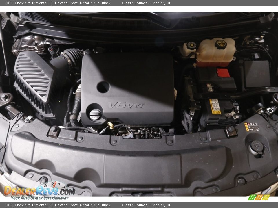 2019 Chevrolet Traverse LT Havana Brown Metallic / Jet Black Photo #19