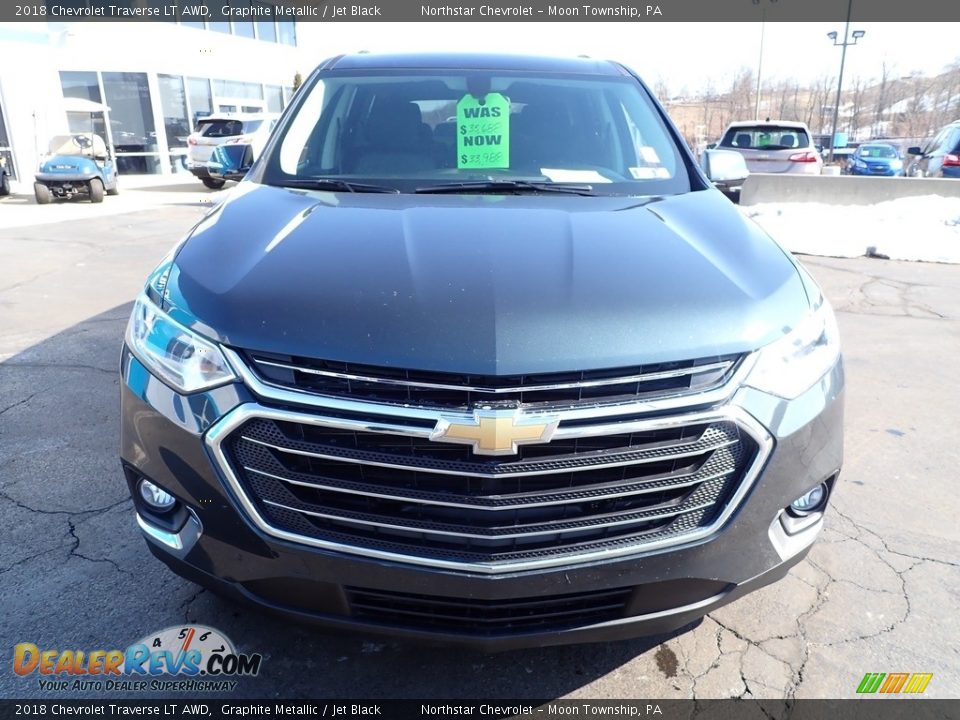 2018 Chevrolet Traverse LT AWD Graphite Metallic / Jet Black Photo #13