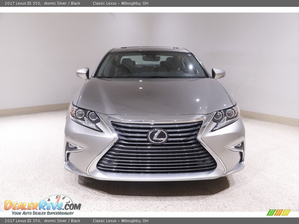 2017 Lexus ES 350 Atomic Silver / Black Photo #2