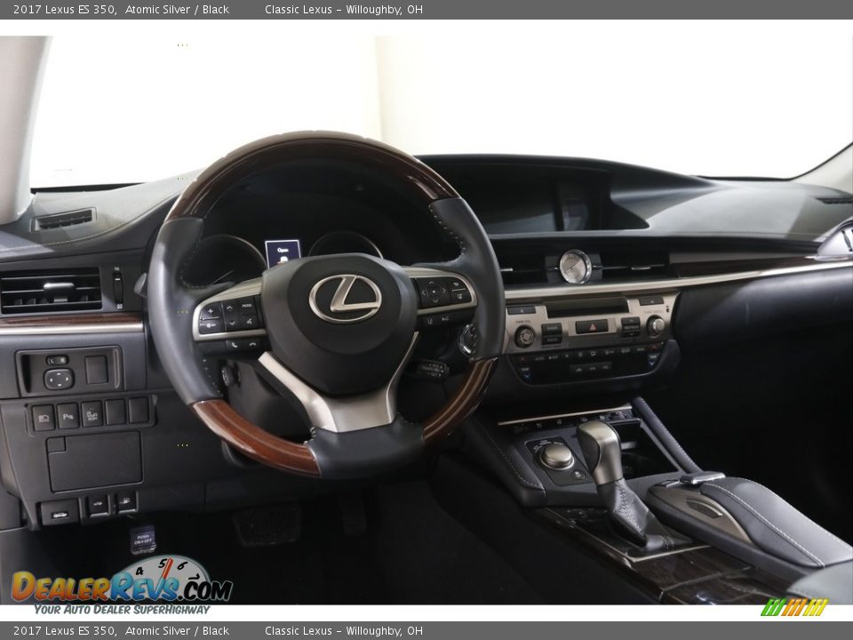 2017 Lexus ES 350 Atomic Silver / Black Photo #6