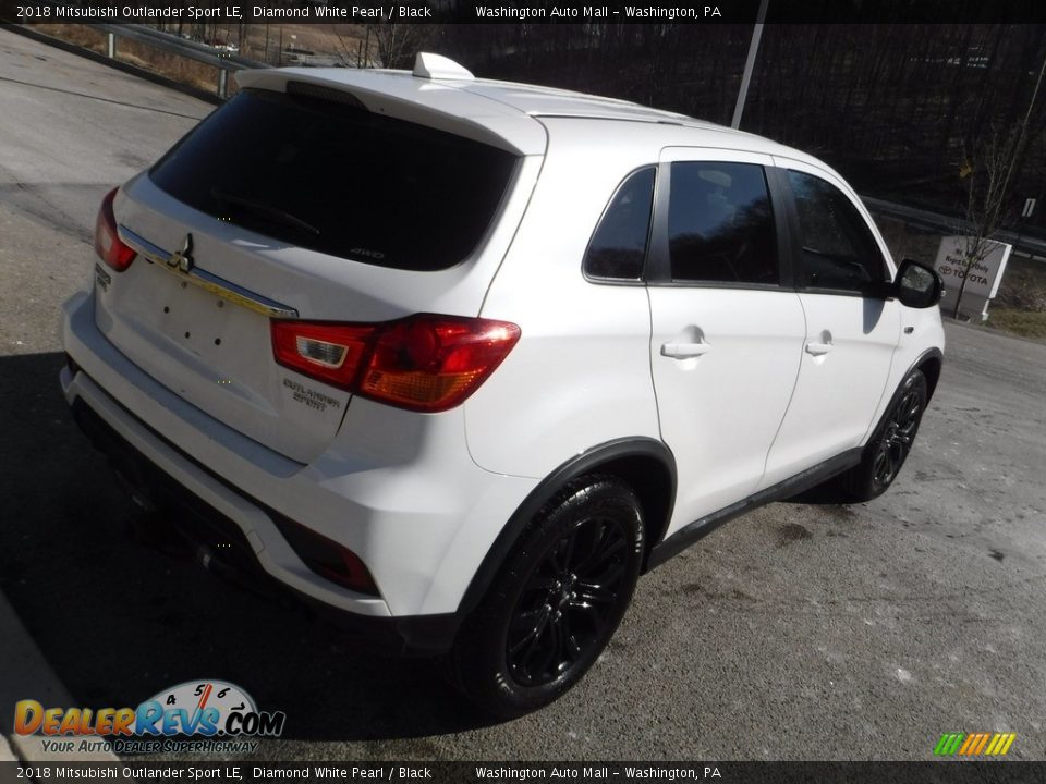 2018 Mitsubishi Outlander Sport LE Diamond White Pearl / Black Photo #20