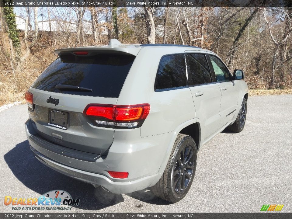 2022 Jeep Grand Cherokee Laredo X 4x4 Sting-Gray / Black Photo #6