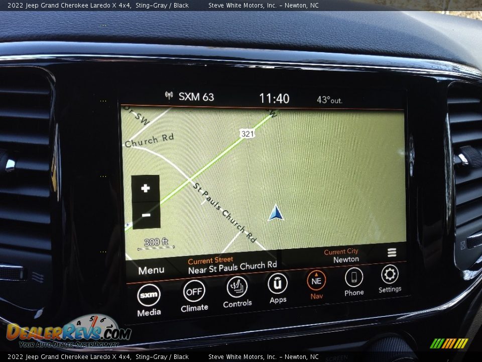 Navigation of 2022 Jeep Grand Cherokee Laredo X 4x4 Photo #24