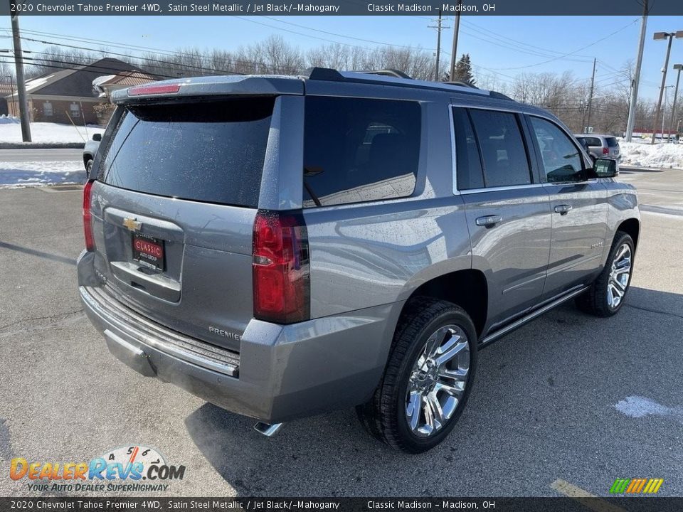 2020 Chevrolet Tahoe Premier 4WD Satin Steel Metallic / Jet Black/­Mahogany Photo #3