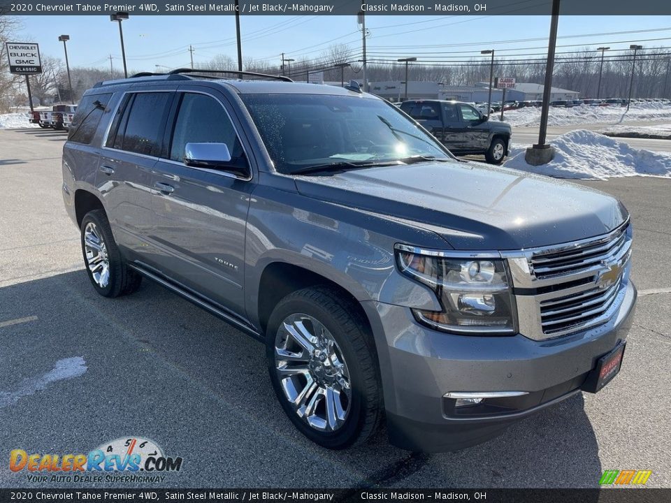 2020 Chevrolet Tahoe Premier 4WD Satin Steel Metallic / Jet Black/­Mahogany Photo #4