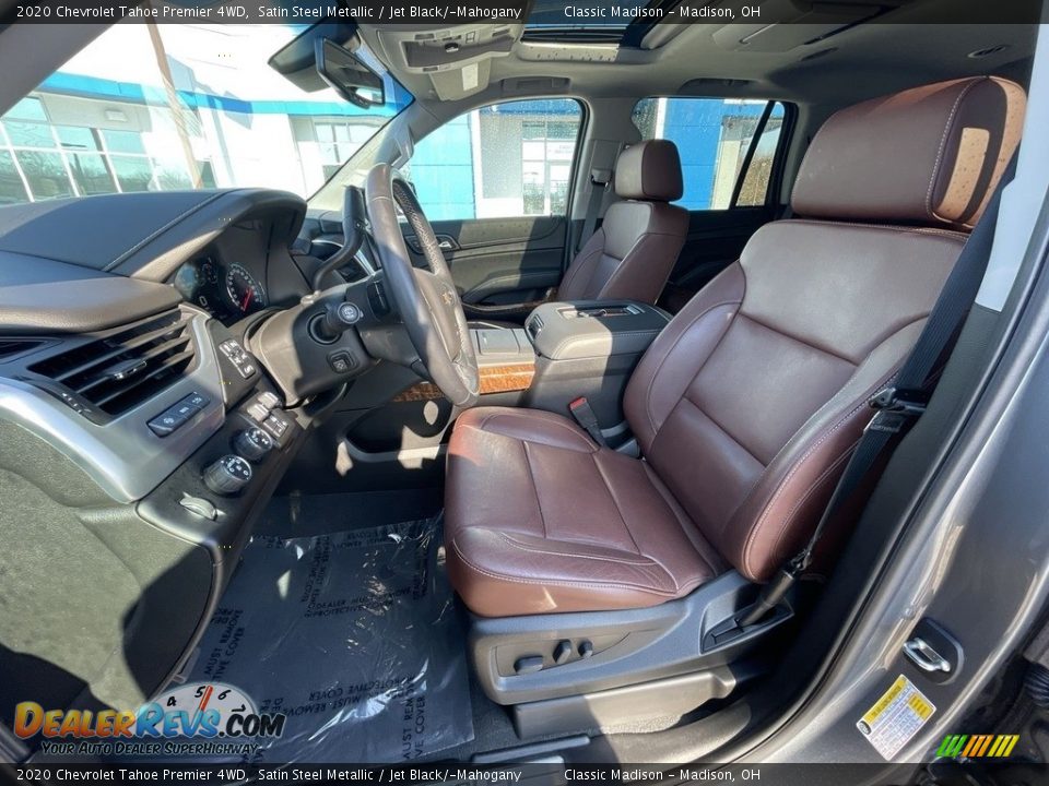 Jet Black/­Mahogany Interior - 2020 Chevrolet Tahoe Premier 4WD Photo #6