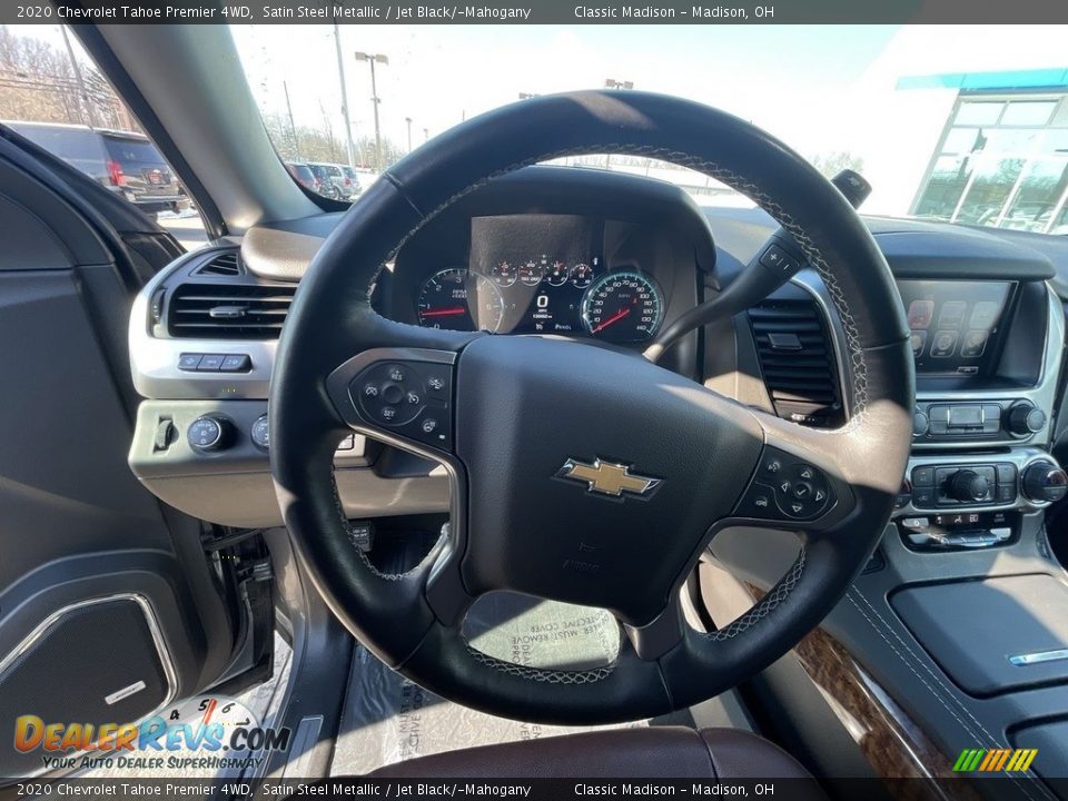 2020 Chevrolet Tahoe Premier 4WD Satin Steel Metallic / Jet Black/­Mahogany Photo #7