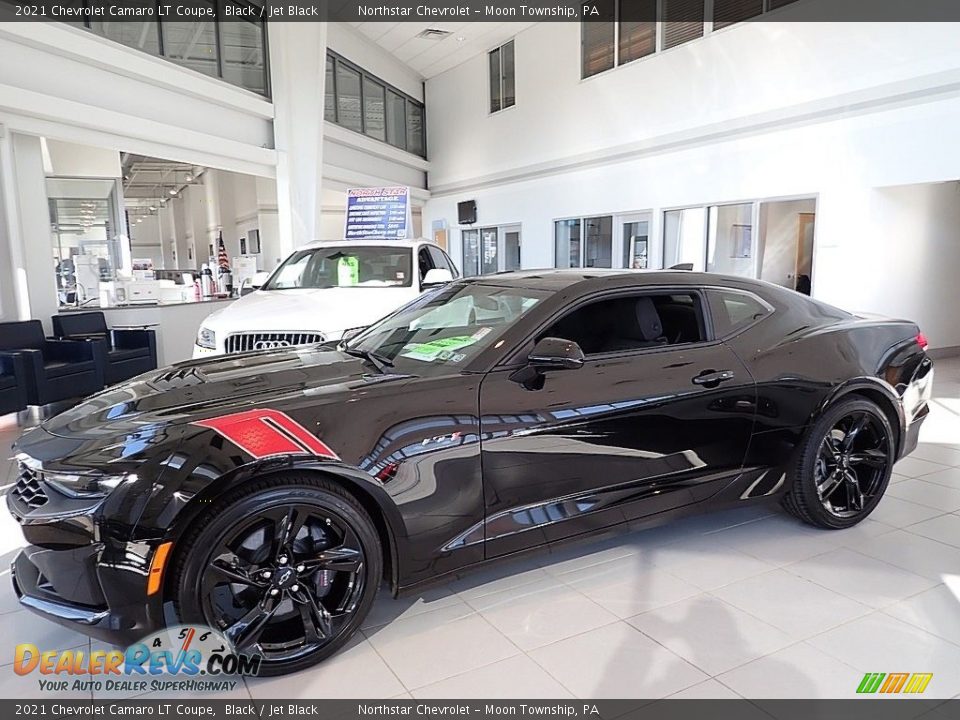 Black 2021 Chevrolet Camaro LT Coupe Photo #1