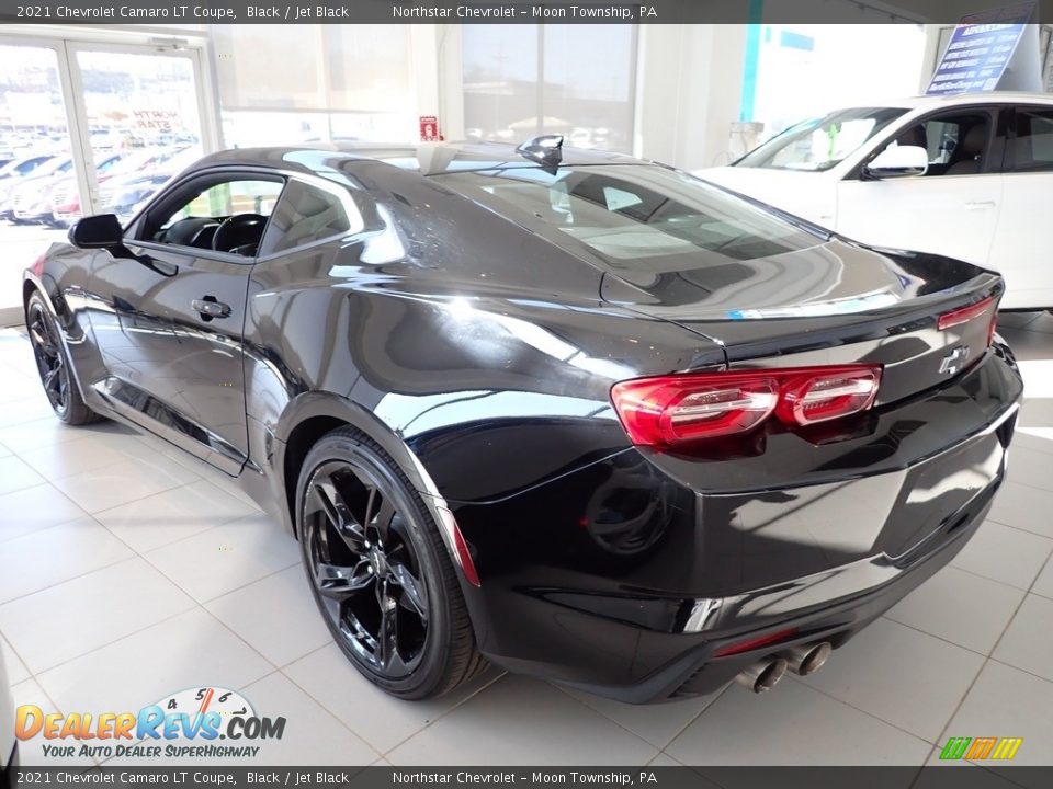 2021 Chevrolet Camaro LT Coupe Black / Jet Black Photo #5