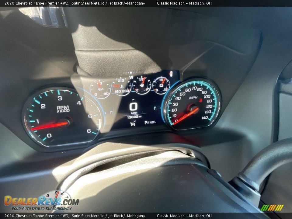 2020 Chevrolet Tahoe Premier 4WD Satin Steel Metallic / Jet Black/­Mahogany Photo #12