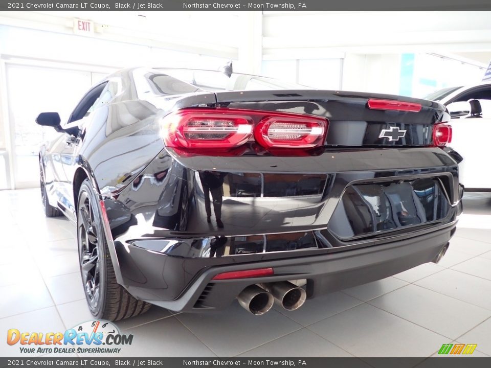 2021 Chevrolet Camaro LT Coupe Black / Jet Black Photo #6