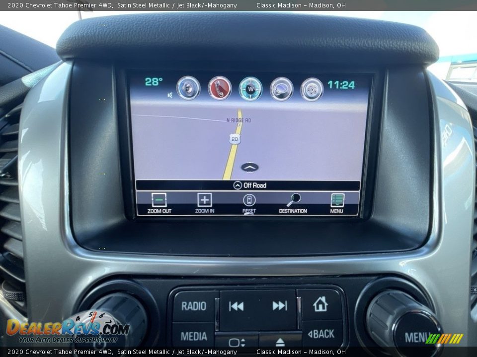 2020 Chevrolet Tahoe Premier 4WD Satin Steel Metallic / Jet Black/­Mahogany Photo #15