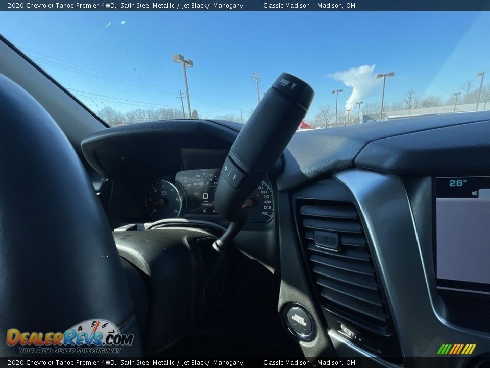 2020 Chevrolet Tahoe Premier 4WD Satin Steel Metallic / Jet Black/­Mahogany Photo #17