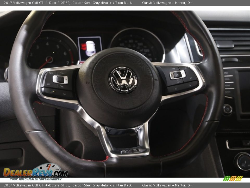 2017 Volkswagen Golf GTI 4-Door 2.0T SE Steering Wheel Photo #7