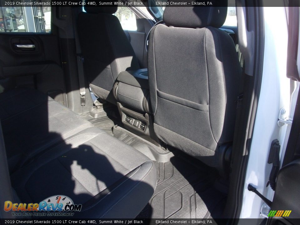 2019 Chevrolet Silverado 1500 LT Crew Cab 4WD Summit White / Jet Black Photo #21
