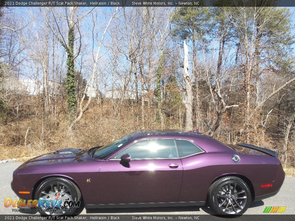 2021 Dodge Challenger R/T Scat Pack Shaker Hellraisin / Black Photo #1