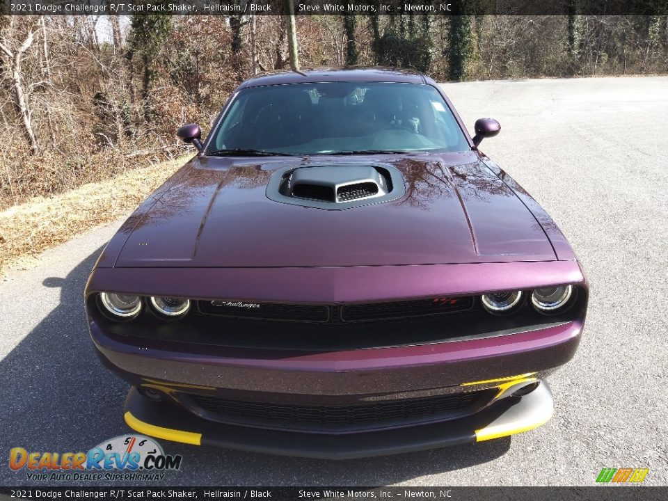 2021 Dodge Challenger R/T Scat Pack Shaker Hellraisin / Black Photo #3