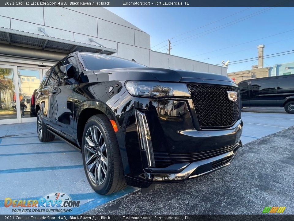 2021 Cadillac Escalade Sport 4WD Black Raven / Jet Black Photo #1