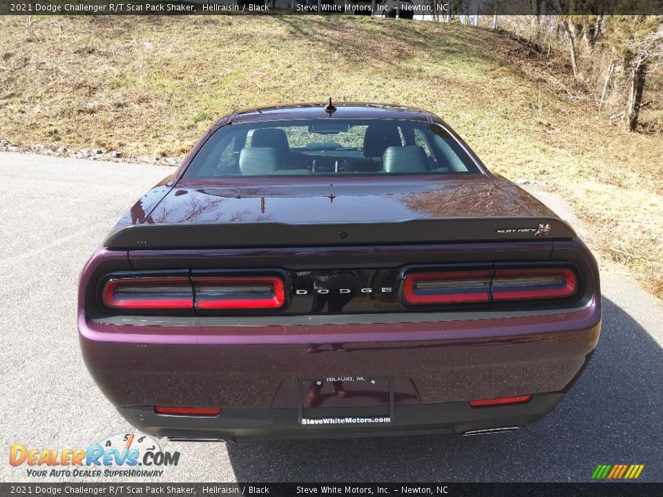 2021 Dodge Challenger R/T Scat Pack Shaker Hellraisin / Black Photo #7