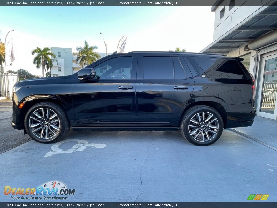 2021 Cadillac Escalade Sport 4WD Black Raven / Jet Black Photo #5