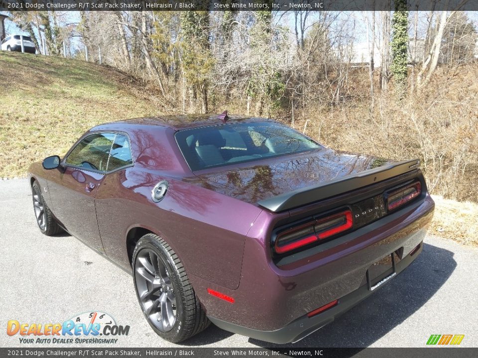 2021 Dodge Challenger R/T Scat Pack Shaker Hellraisin / Black Photo #8