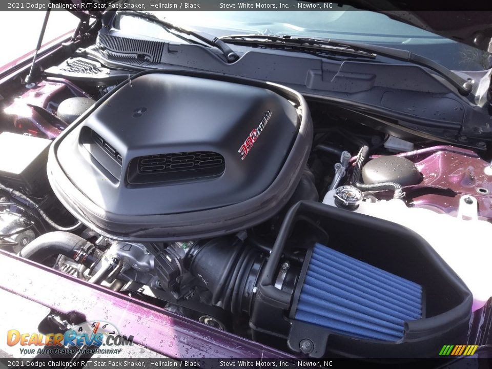 2021 Dodge Challenger R/T Scat Pack Shaker Hellraisin / Black Photo #9