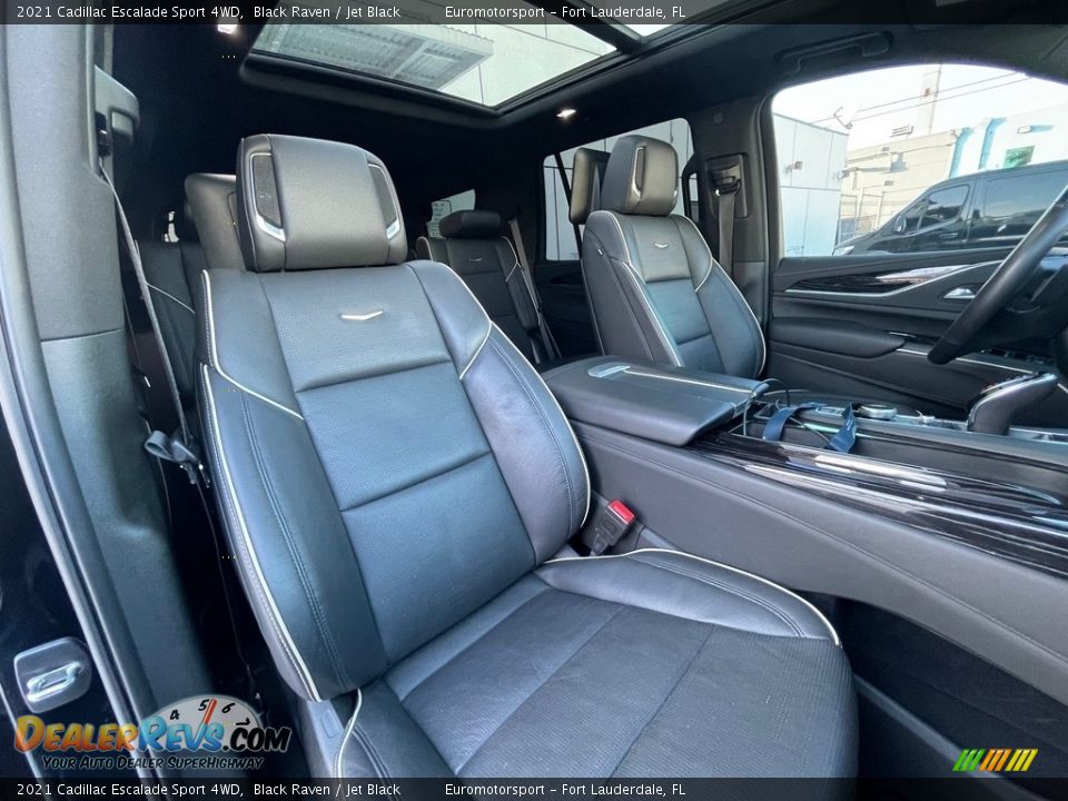Front Seat of 2021 Cadillac Escalade Sport 4WD Photo #8