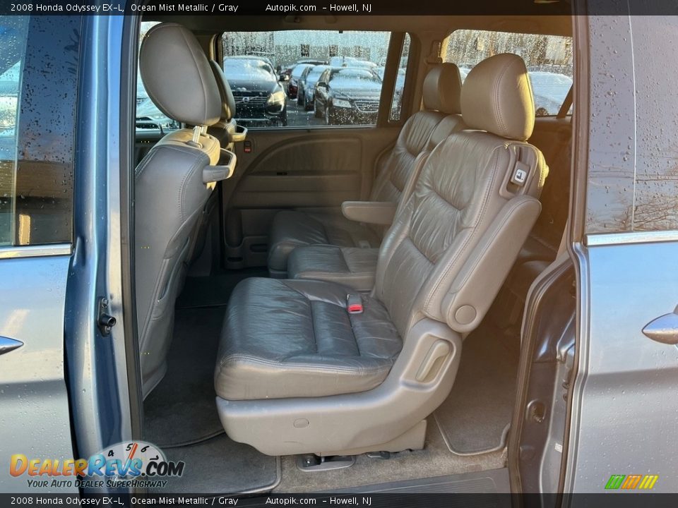 2008 Honda Odyssey EX-L Ocean Mist Metallic / Gray Photo #19