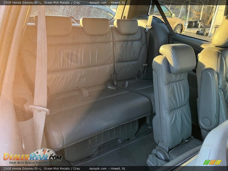 2008 Honda Odyssey EX-L Ocean Mist Metallic / Gray Photo #21