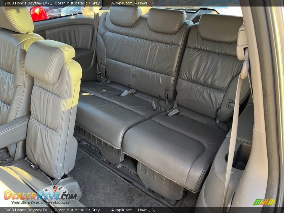 2008 Honda Odyssey EX-L Ocean Mist Metallic / Gray Photo #22