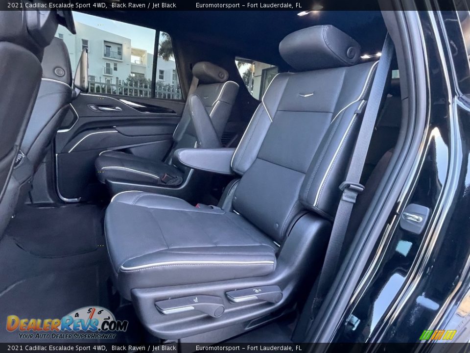 Rear Seat of 2021 Cadillac Escalade Sport 4WD Photo #11