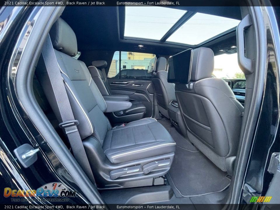 Rear Seat of 2021 Cadillac Escalade Sport 4WD Photo #15