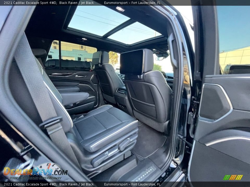 Rear Seat of 2021 Cadillac Escalade Sport 4WD Photo #16