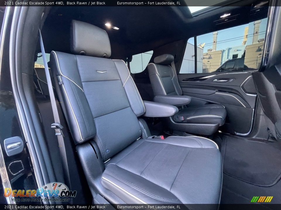 Rear Seat of 2021 Cadillac Escalade Sport 4WD Photo #18