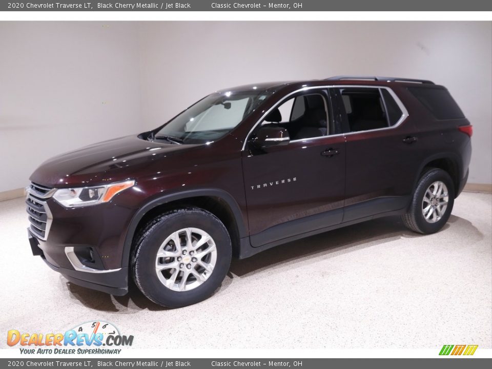 2020 Chevrolet Traverse LT Black Cherry Metallic / Jet Black Photo #3