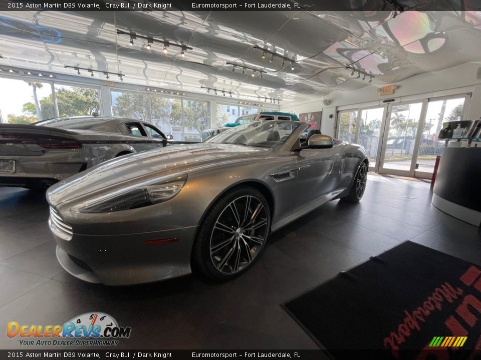 Front 3/4 View of 2015 Aston Martin DB9 Volante Photo #6