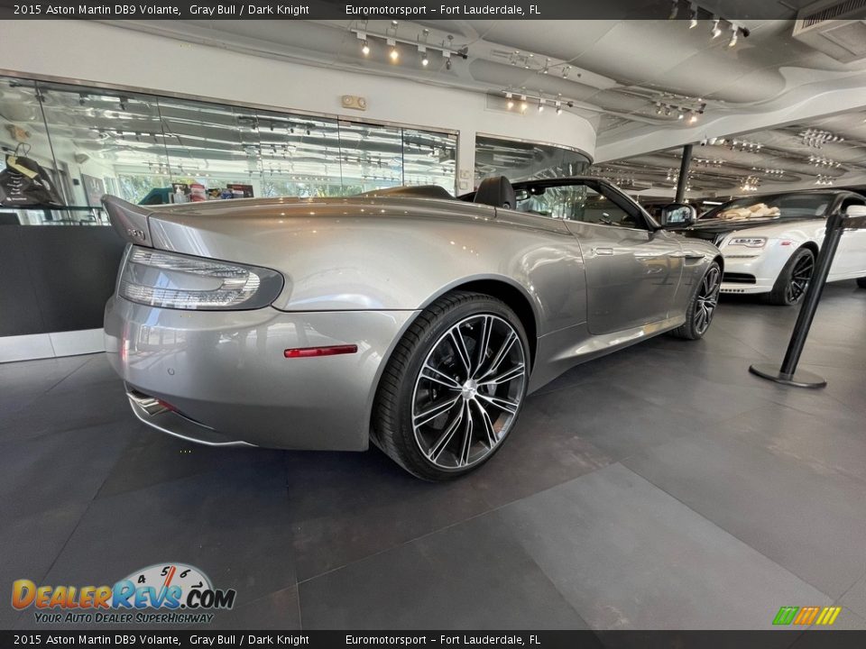 2015 Aston Martin DB9 Volante Gray Bull / Dark Knight Photo #8