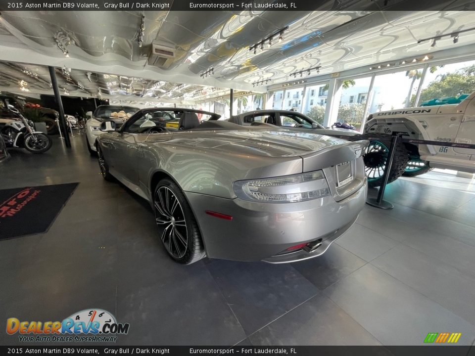 2015 Aston Martin DB9 Volante Gray Bull / Dark Knight Photo #9