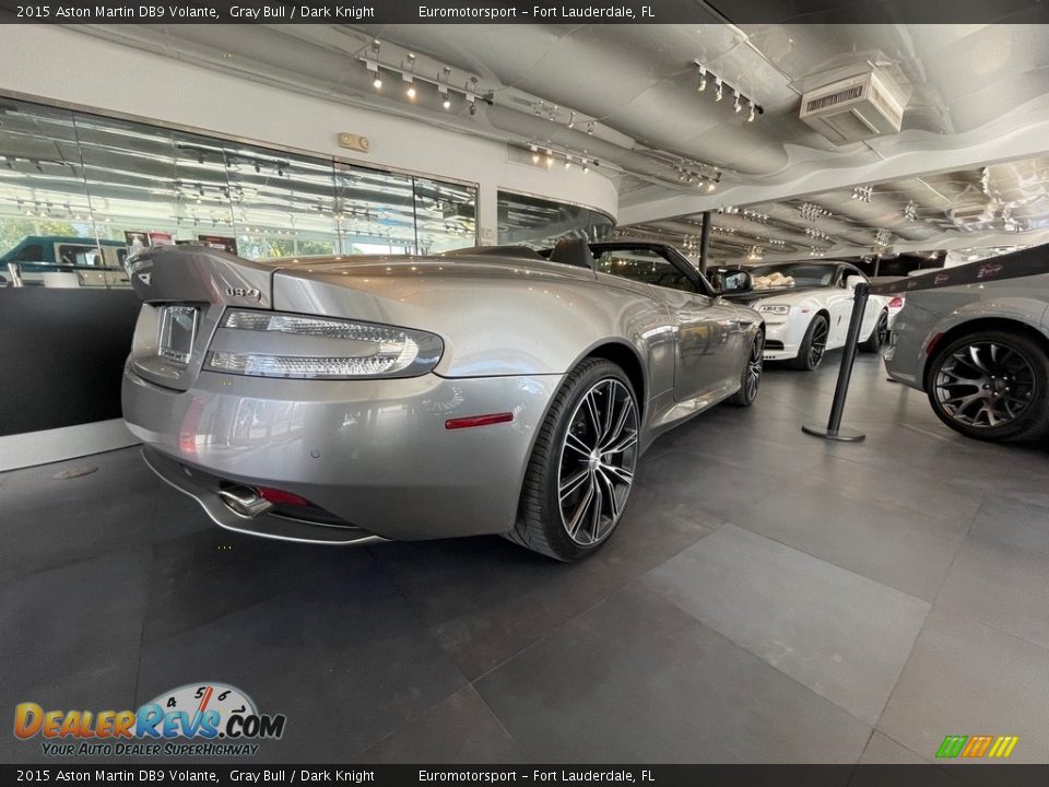 2015 Aston Martin DB9 Volante Gray Bull / Dark Knight Photo #12